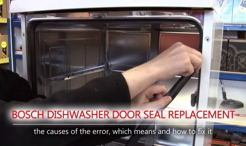 Bosch dishwasher door seal replacement