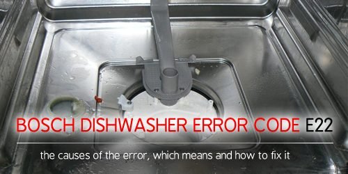 bosch dishwasher watertap