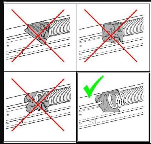 Replacing the door springs in the dishwasher Bosch