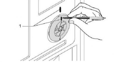 Replacing water inlet in the dishwasher Bosch