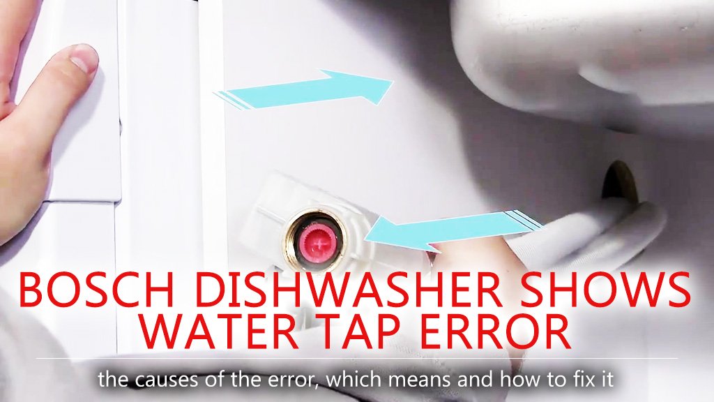 What Does The Tap Symbol Mean On Bosch Dishwasher